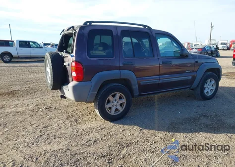 2004 Jeep Liberty Sport from USA, damaged, VIN 1J4GK48K44W244415